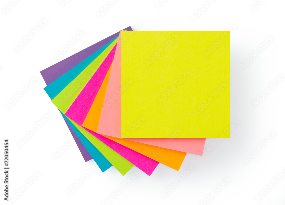 Multicolor post-it sticky note pads Multicolor post-it sticky note pads