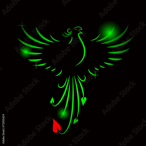 phoenix schreit grün