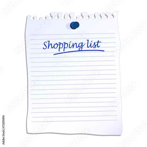 Shopping List