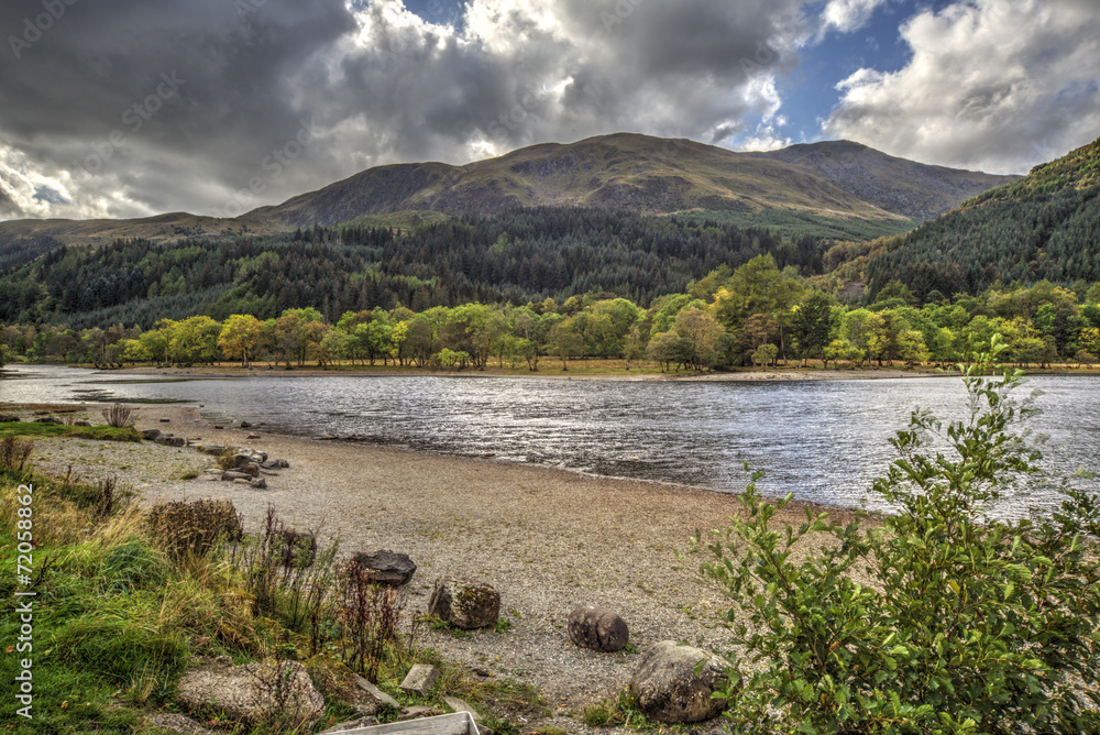 Shot of loch lubnig