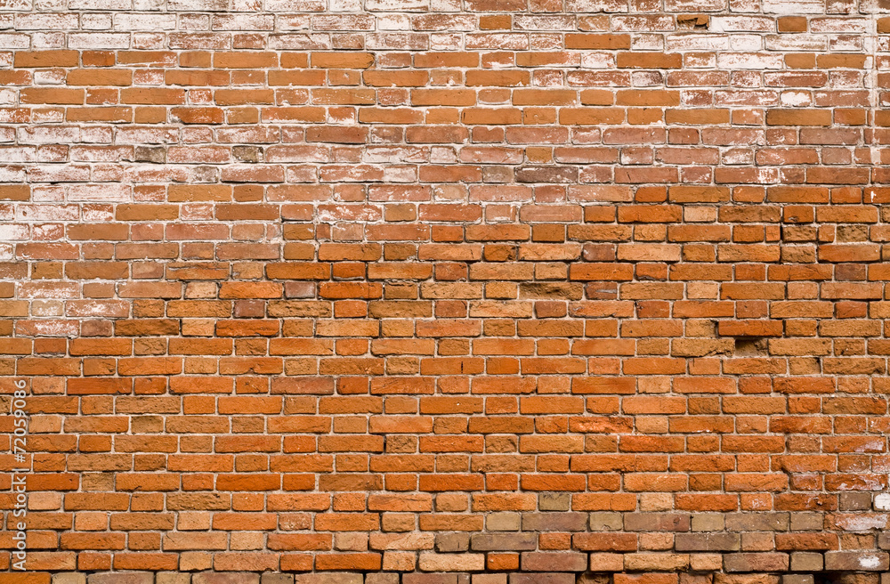 Naklejka premium old brick wall