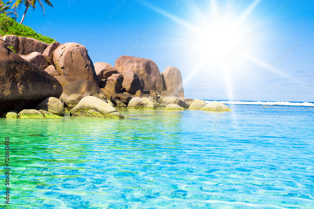 Fototapeta premium Heaven Horizon Lagoon Boulders