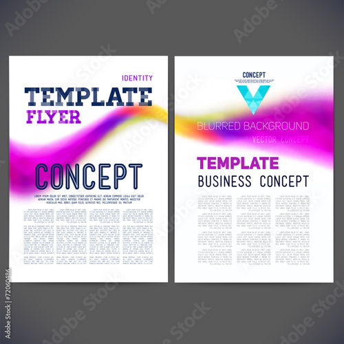 Abstract vector template design, brochure, Web sites