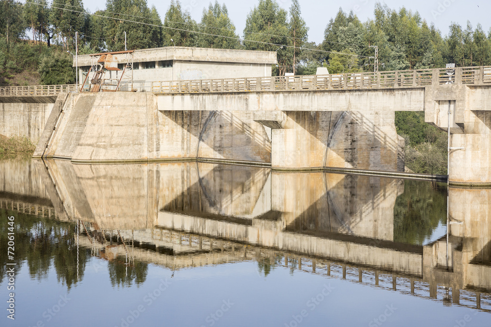 weir Gameiro in Mora, Portugal