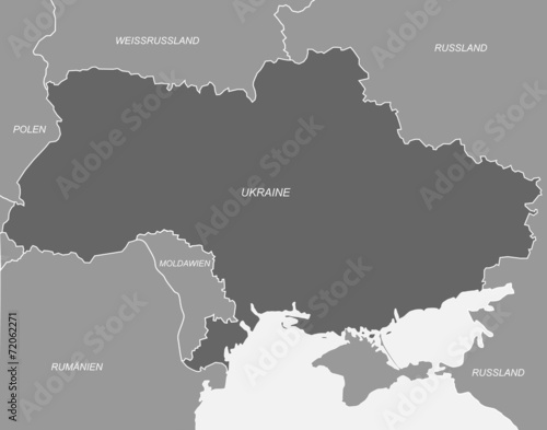 Ukraine in Grau