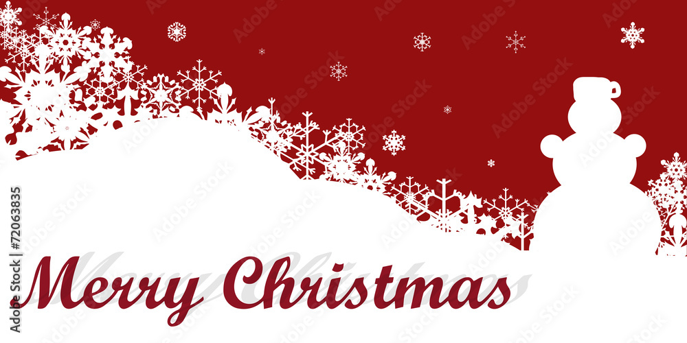 Obraz premium Merry Christmas.