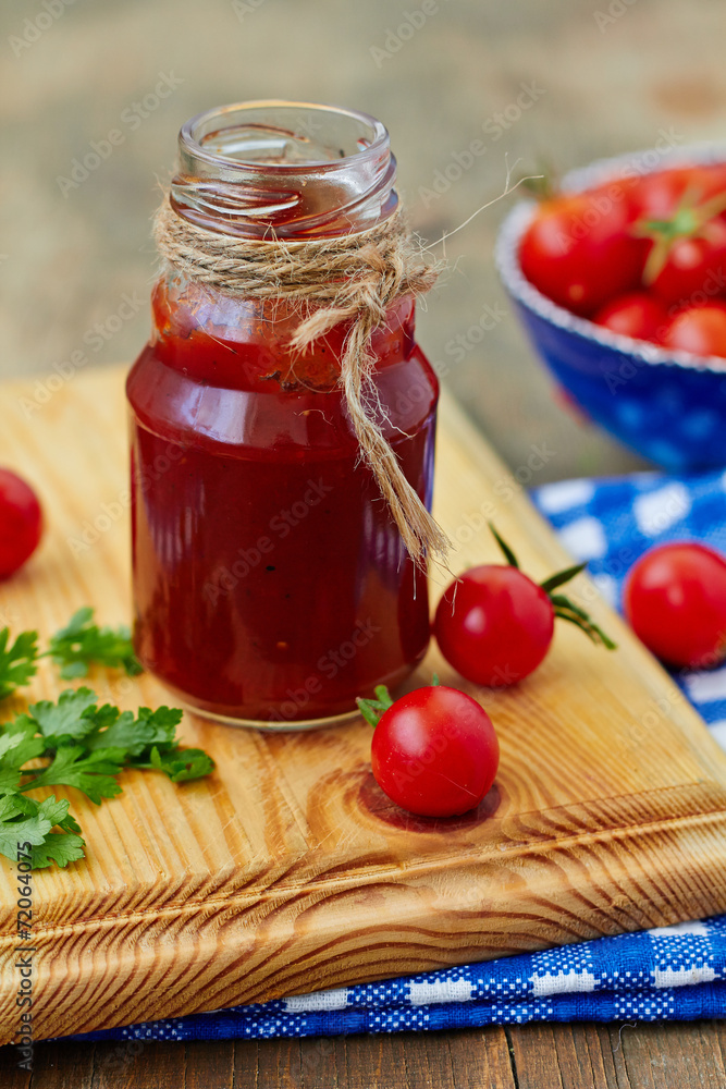 Homemade tomato ketchup Homemade tomato ketchup
