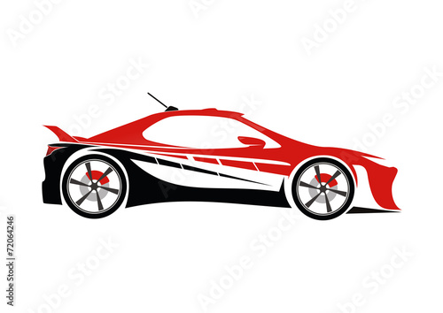 Car automotive concept design vector