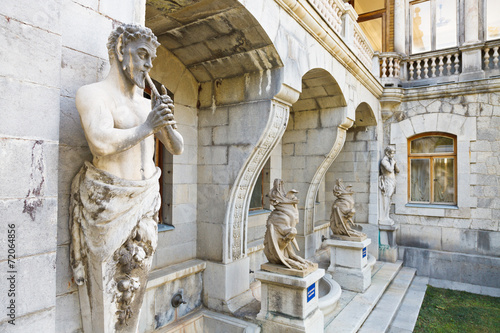 Sculptures Satyr and Chimera of Massandra Palace