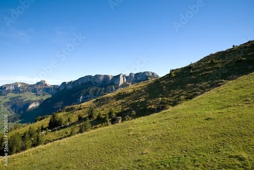 Fototapeta Naklejka Na Ścianę i Meble -  Hoher Kasten - Alpstein - Alpen