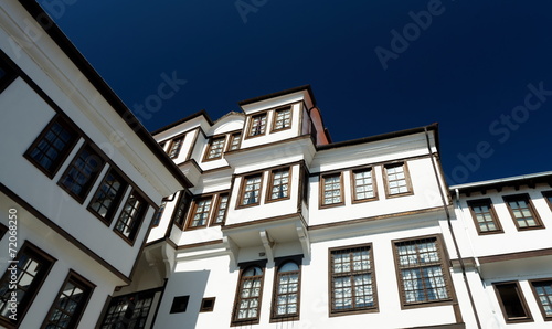 View on old town of Ohrid in Macedonia, Balkans. © Visionsi