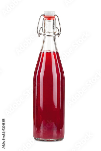 One bottle of fresh currant syrup