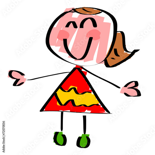 Bambina felice