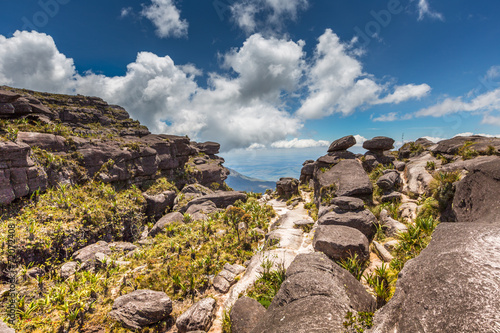 View from the plateau Roraima to Gran Sabana region - Venezuela © Curioso.Photography