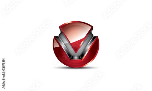 M 3D Logo