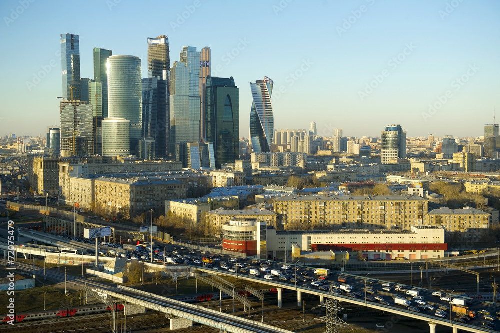 Obraz premium Москва-Сити