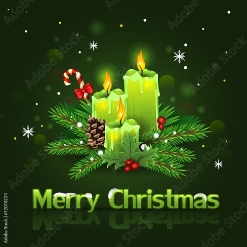 Foto Christmas candles