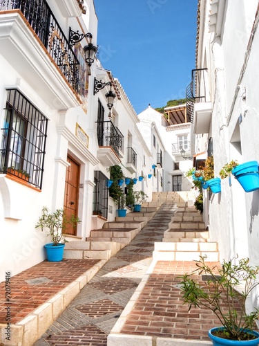 Cuadro en lienzo Mijas
