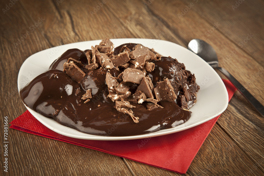 Profiteroles with Chocolate Sauce Profiteroles with Chocolate Sauce