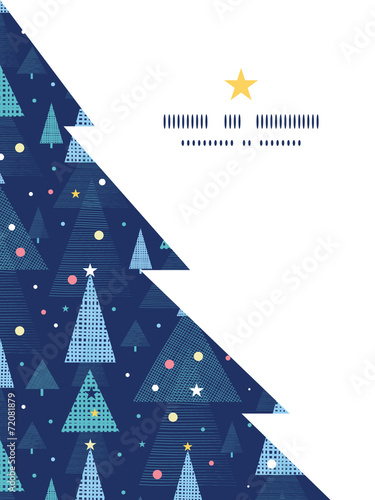 Vector abstract holiday christmas trees Christmas tree