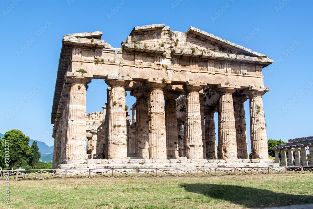 Classical greek temple