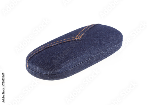 glasses jeans case isolated