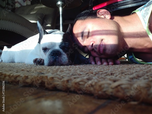 French Bulldog Annoyed by her owner