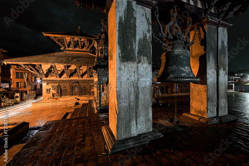Old Durbar Square bell at Bhaktapur