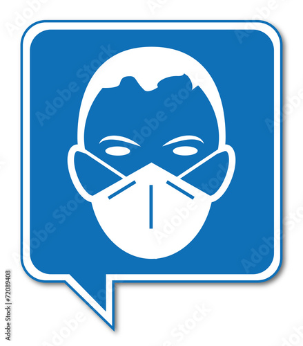 Logo masque de protection.