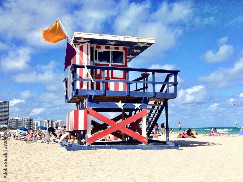 Sunny Day in South Beach - Miami