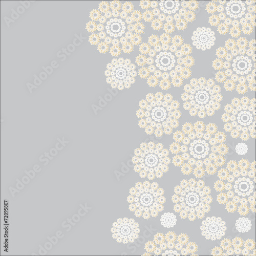 The pattern of wreaths