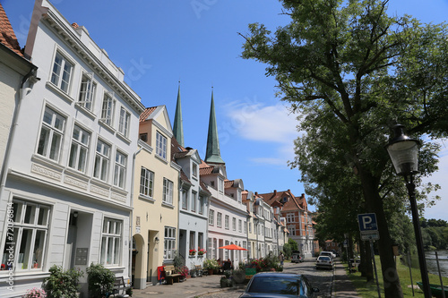 Wohnstrasse in Lübeck photo