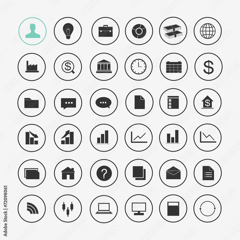 Business icon ui Business icon ui