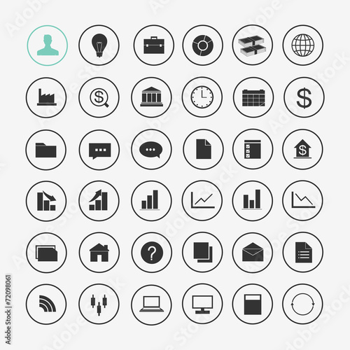 Business icon ui