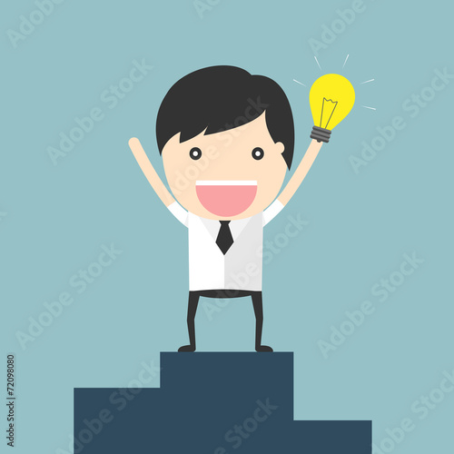 Businessman success