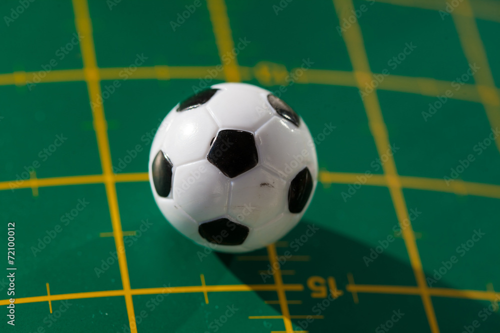 soccer ball on a green background soccer ball on a green background