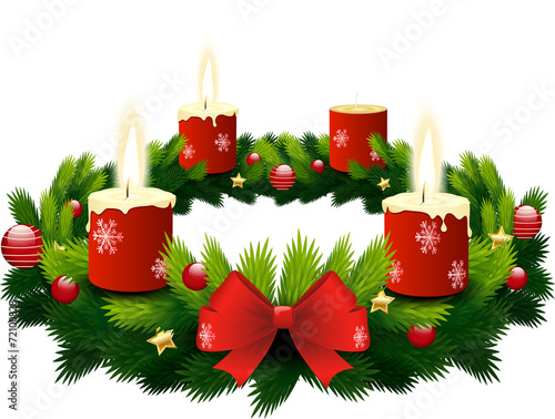 advent wreath 3 candles