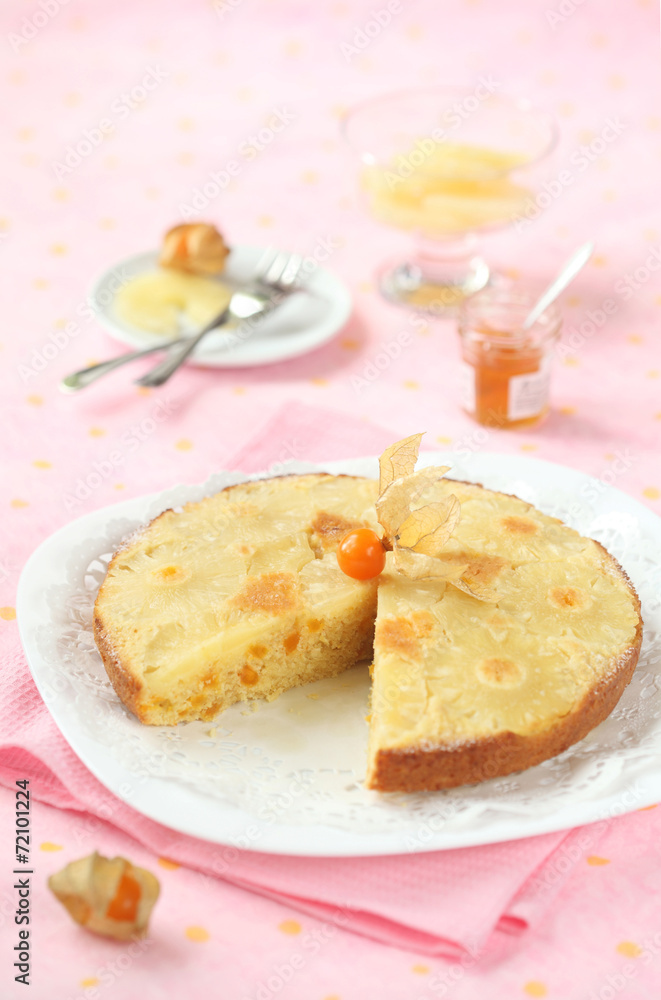Vegan Pineapple Upside Down Cake Vegan Pineapple Upside Down Cake
