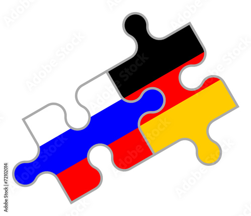 Russisch-Deutsches Puzzle