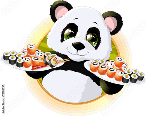 Panda sushi