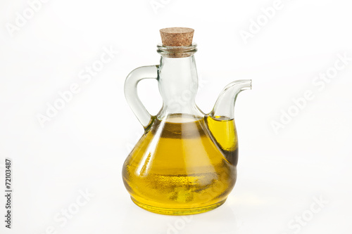 Fresh olive oil with clipping path