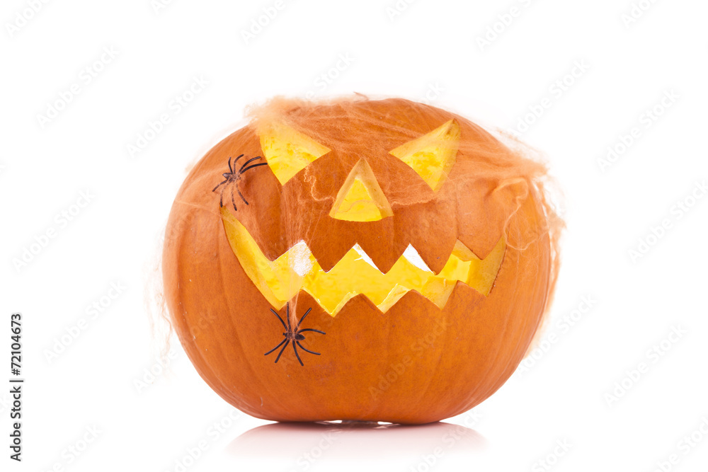 Fototapeta premium Glowing pumpkin