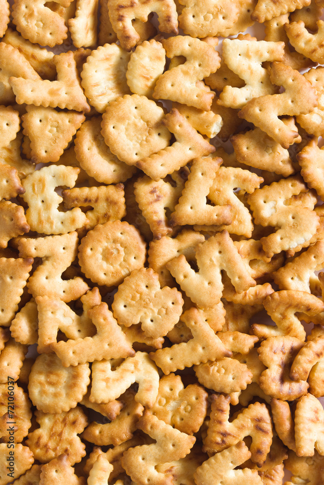 Numbers crackers background Numbers crackers background