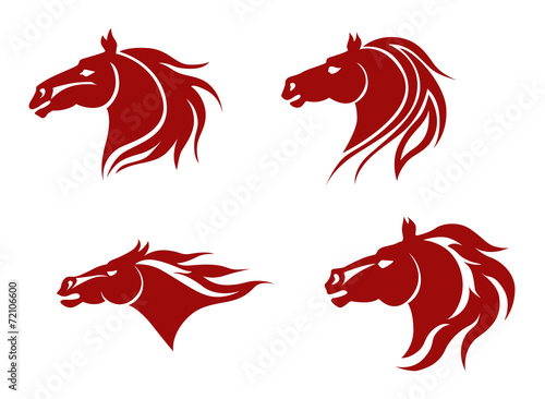 Horse mascots