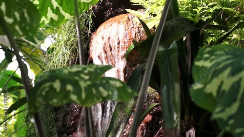 Wasserfall im Steingarten