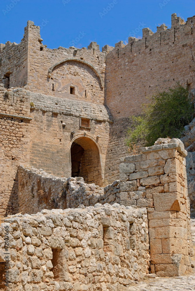 Gate of the ancient fortress.