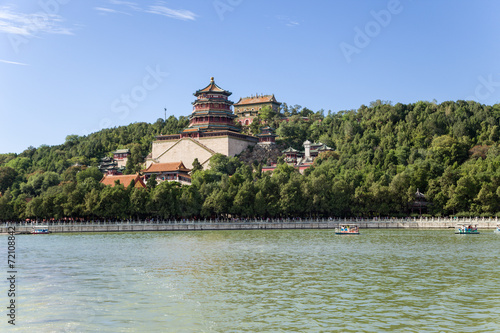 Beijing. Kunming Lake and Tower of Buddhist Incense - 5