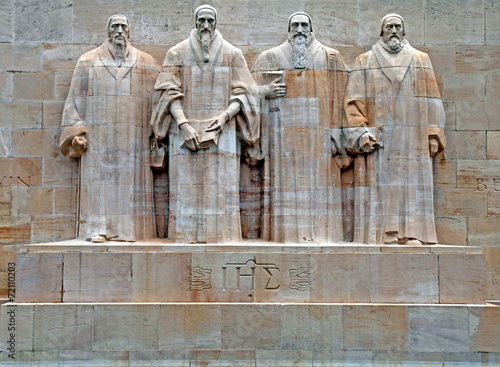 фотографія Reformation monument in Geneva, Switzerland.