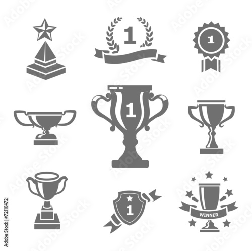 Trophy and awards icons