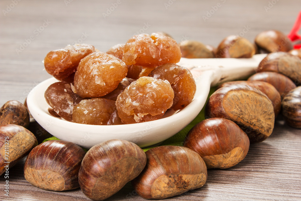 Obraz premium marrons glaces